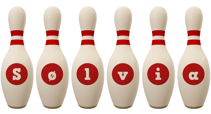 Sølvia bowling-pin logo