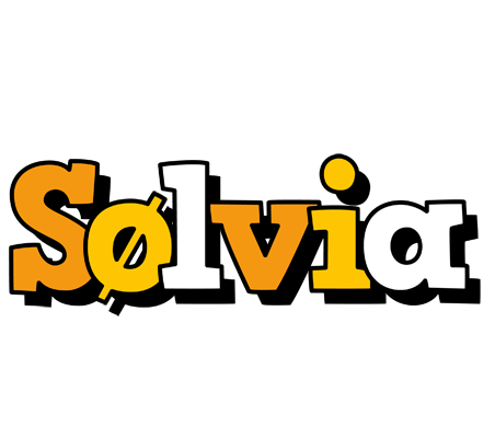 Sølvia cartoon logo