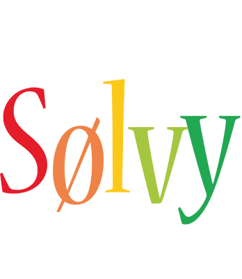 Sølvy birthday logo