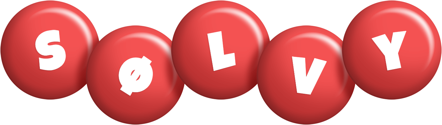 Sølvy candy-red logo