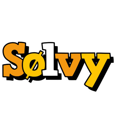 Sølvy cartoon logo