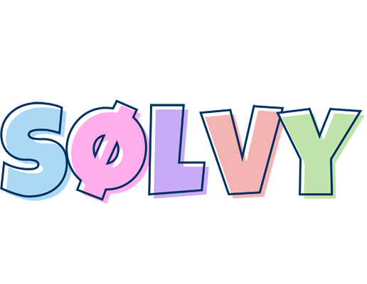 Sølvy pastel logo