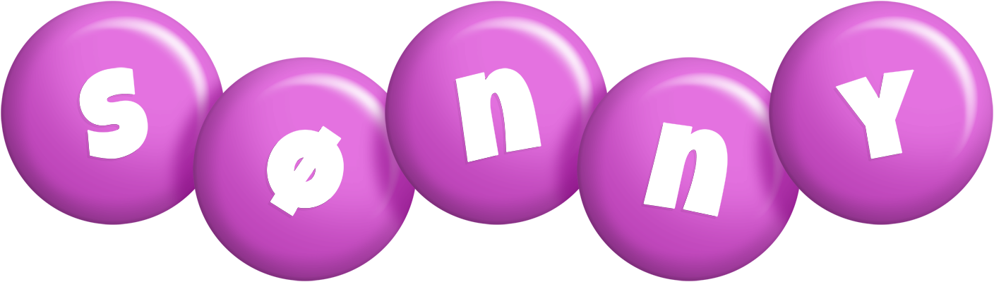 Sønny candy-purple logo
