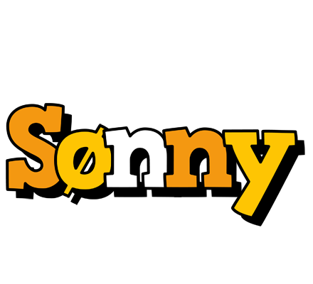 Sønny cartoon logo