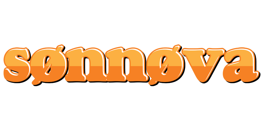 Sønnøva orange logo
