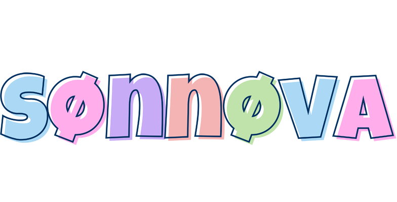 Sønnøva pastel logo