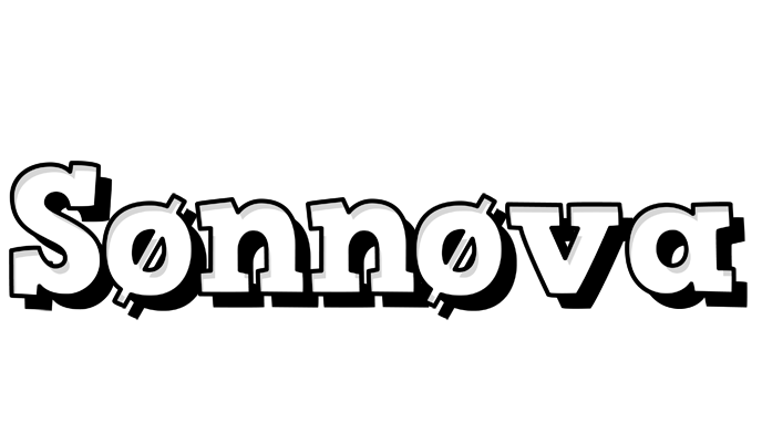 Sønnøva snowing logo