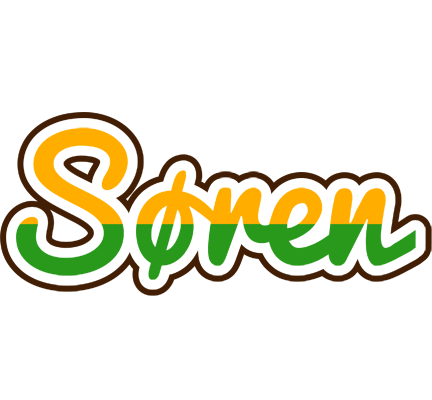 Søren banana logo