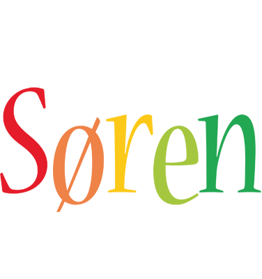 Søren birthday logo