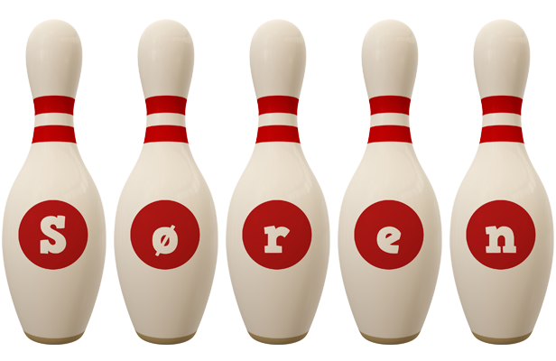 Søren bowling-pin logo