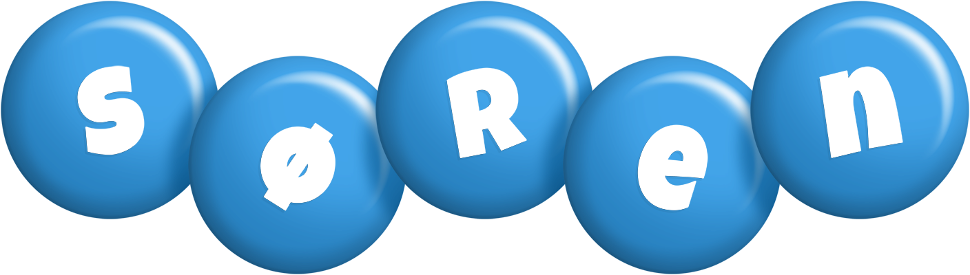 Søren candy-blue logo