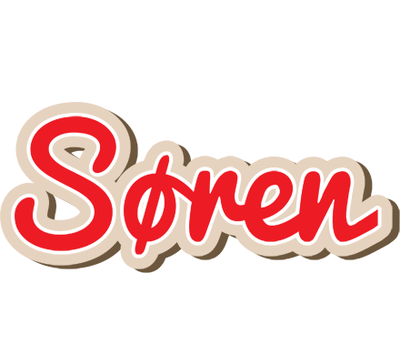 Søren chocolate logo