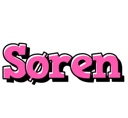 Søren girlish logo