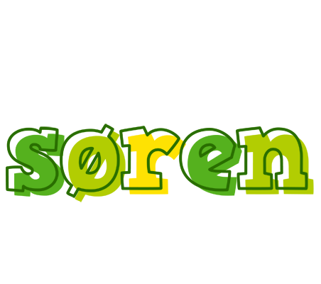 Søren juice logo
