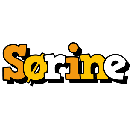 Sørine cartoon logo