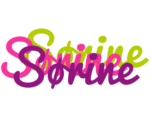 Sørine flowers logo