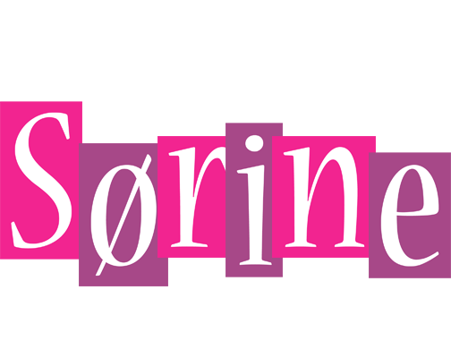 Sørine whine logo