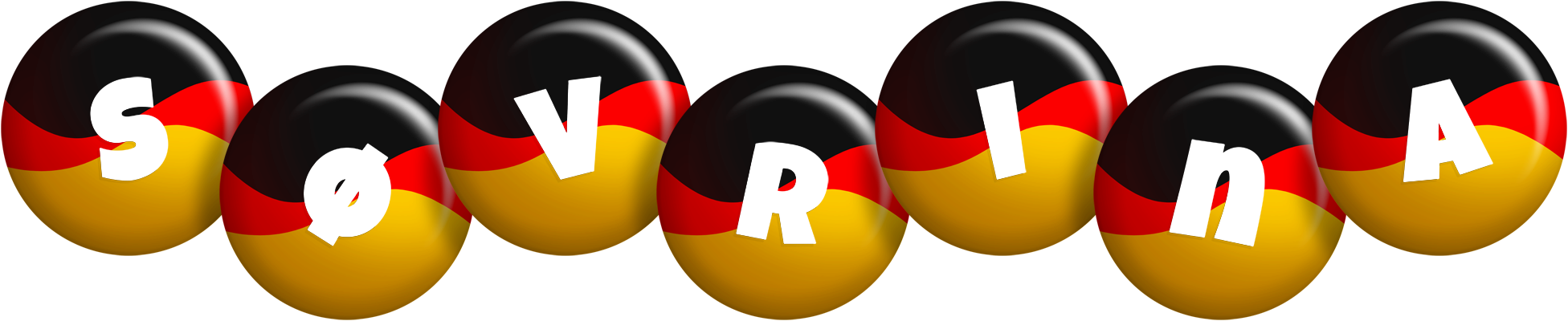 Søvrina german logo