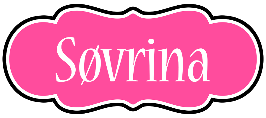 Søvrina invitation logo