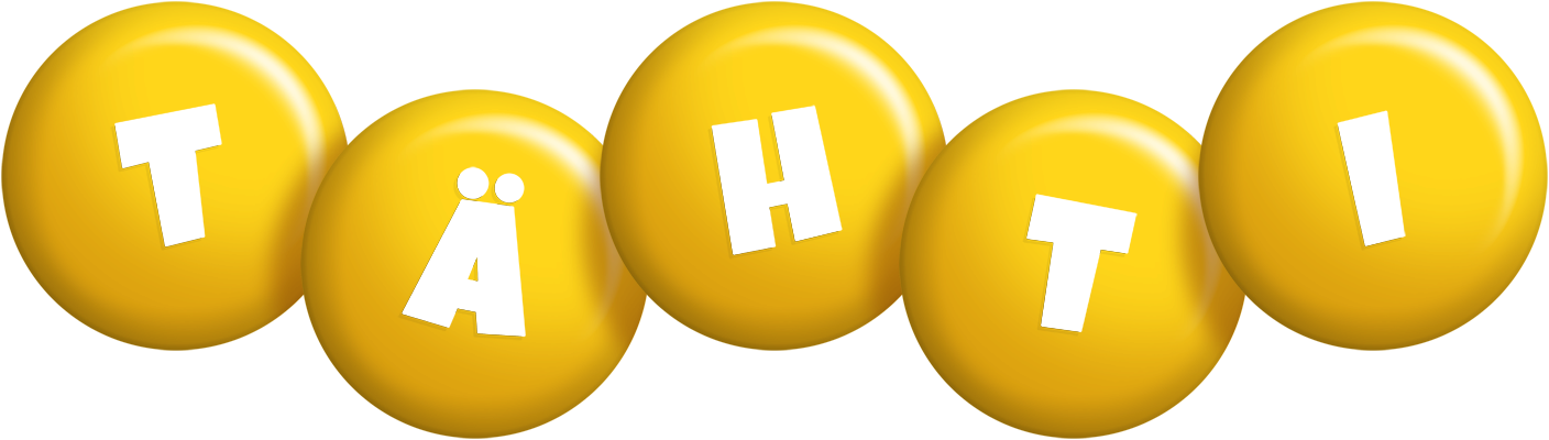 Tähti candy-yellow logo