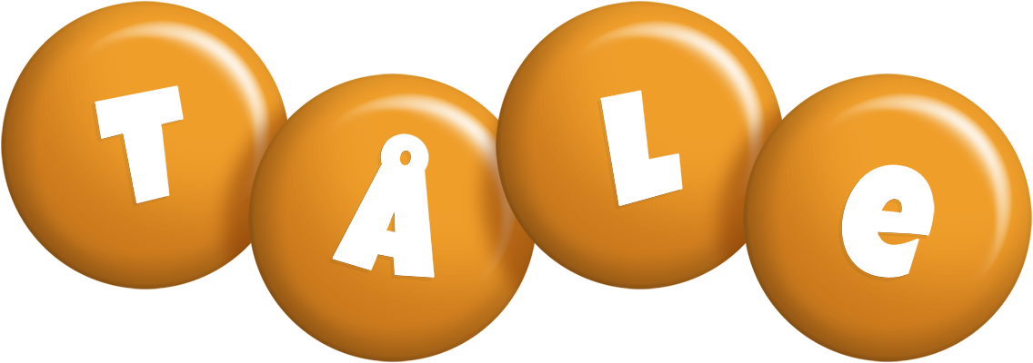 Tåle candy-orange logo