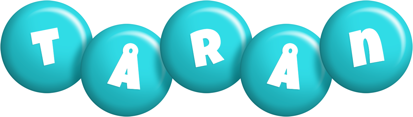 Tårån candy-azur logo