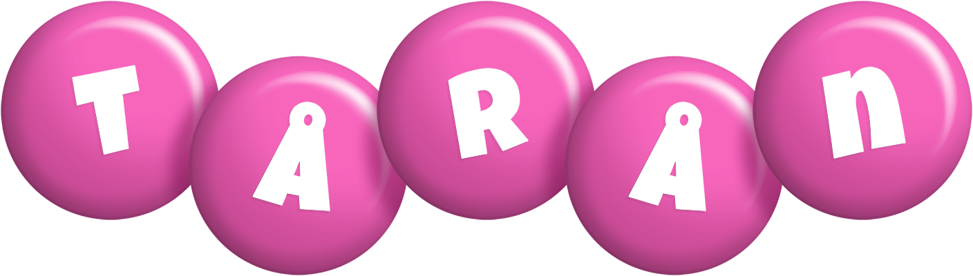 Tårån candy-pink logo
