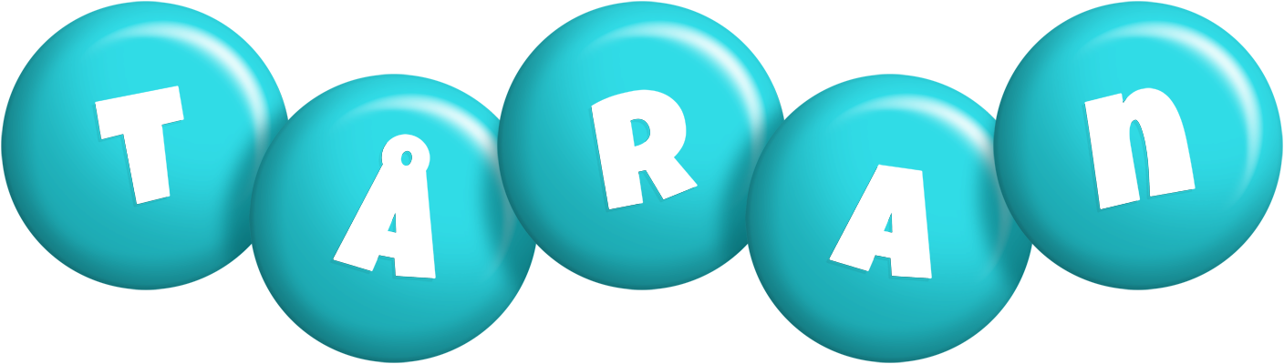 Tåran candy-azur logo