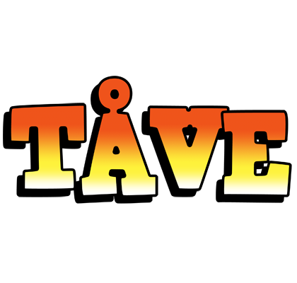 Tåve sunset logo