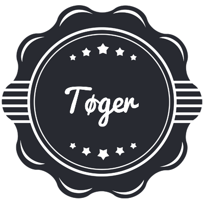 Tøger badge logo