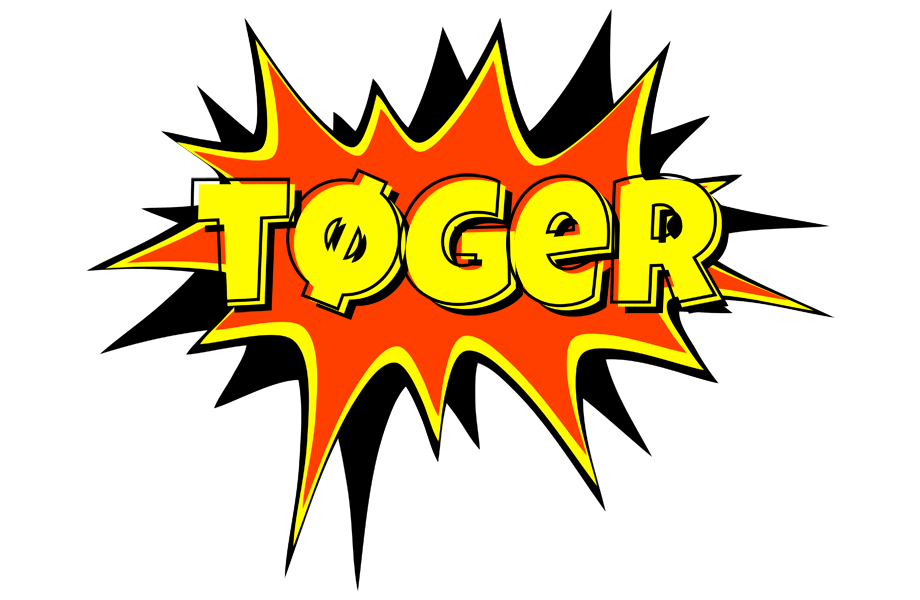 Tøger bazinga logo