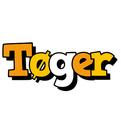 Tøger cartoon logo