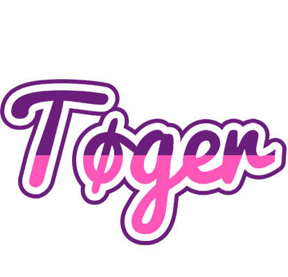 Tøger cheerful logo
