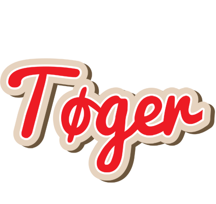 Tøger chocolate logo