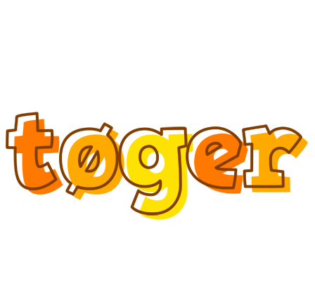 Tøger desert logo