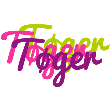 Tøger flowers logo