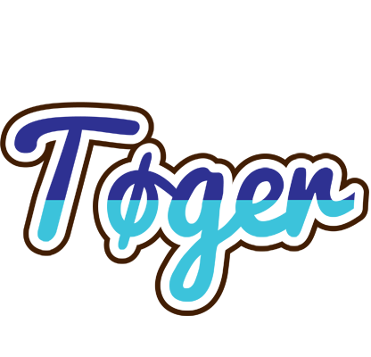 Tøger raining logo