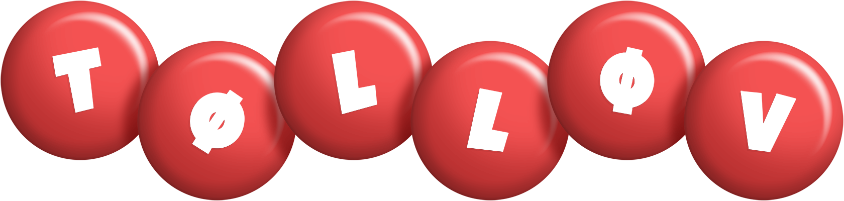 Tølløv candy-red logo