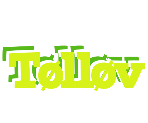 Tølløv citrus logo