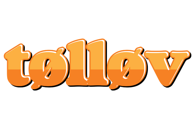 Tølløv orange logo