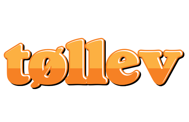 Tøllev orange logo