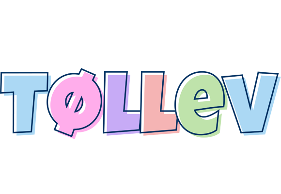 Tøllev pastel logo