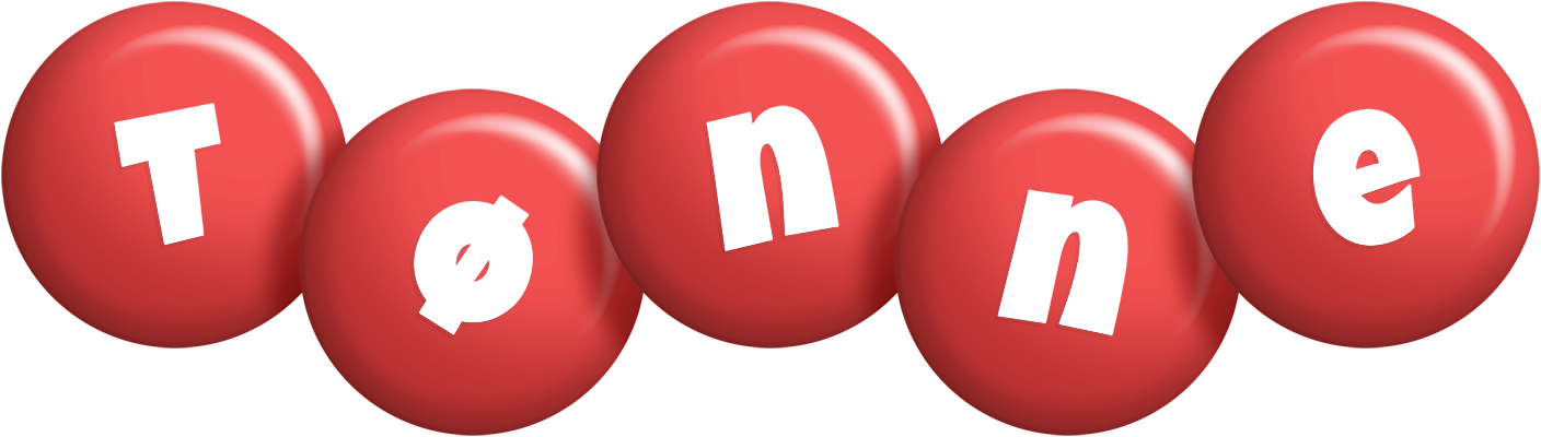 Tønne candy-red logo