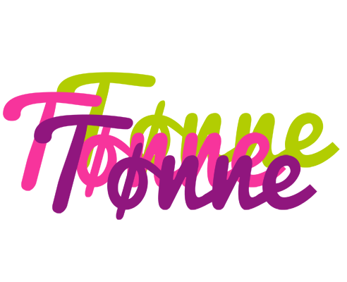 Tønne flowers logo