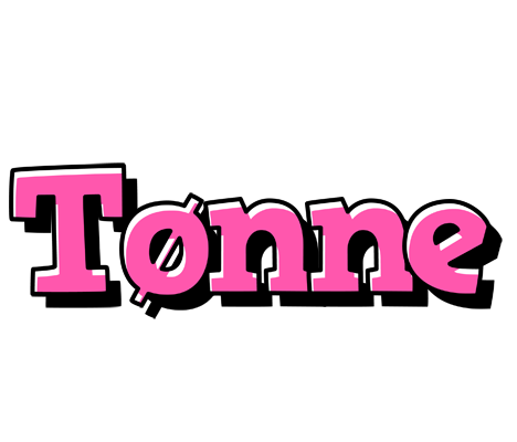 Tønne girlish logo