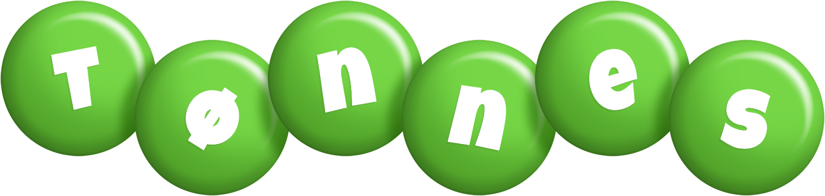Tønnes candy-green logo