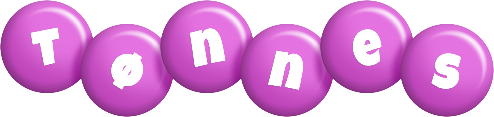 Tønnes candy-purple logo