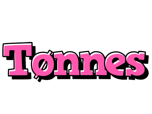 Tønnes girlish logo