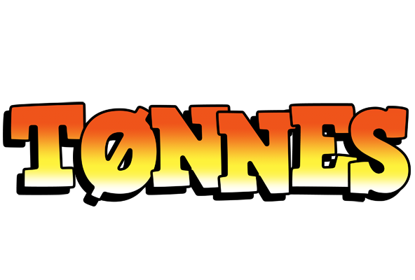 Tønnes sunset logo
