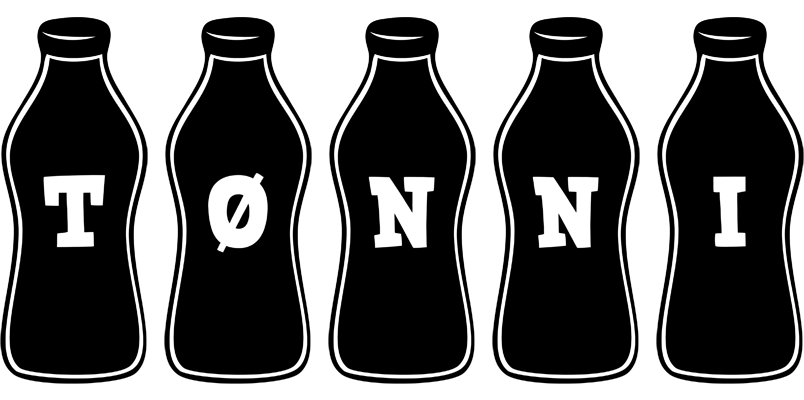 Tønni bottle logo